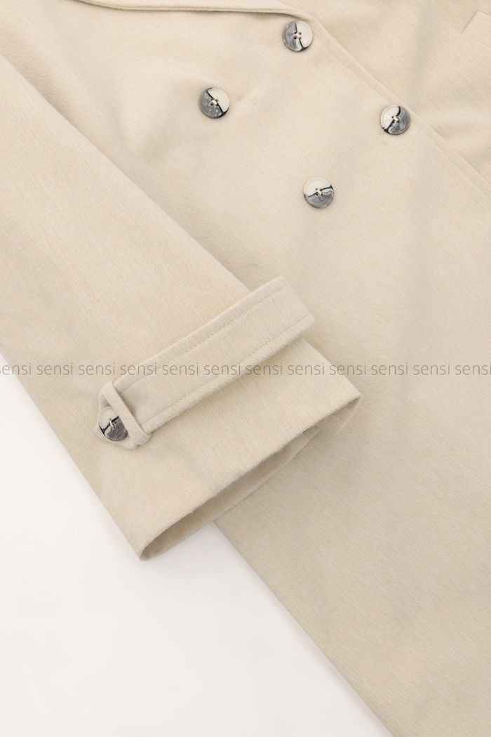 پالتو فوتر 6دکمه آستر دار @کد1005028